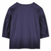 Puff sleeves navy flower t-shirt by Kenzo