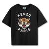 Tiger logo black tee by Kenzo