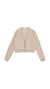 All over logo cardigan by Pinko