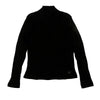 Black ribbed turtleneck by Be For All