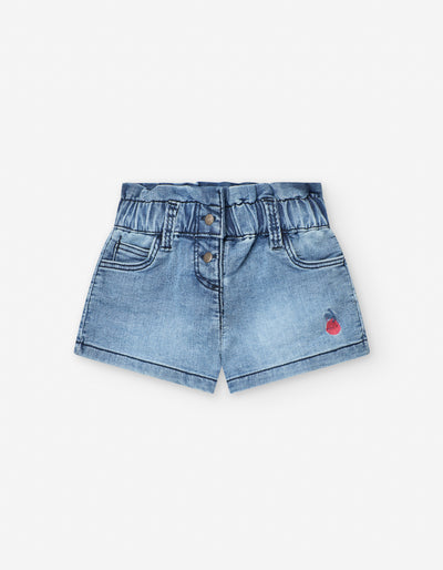 Denim waisted shorts by Losan