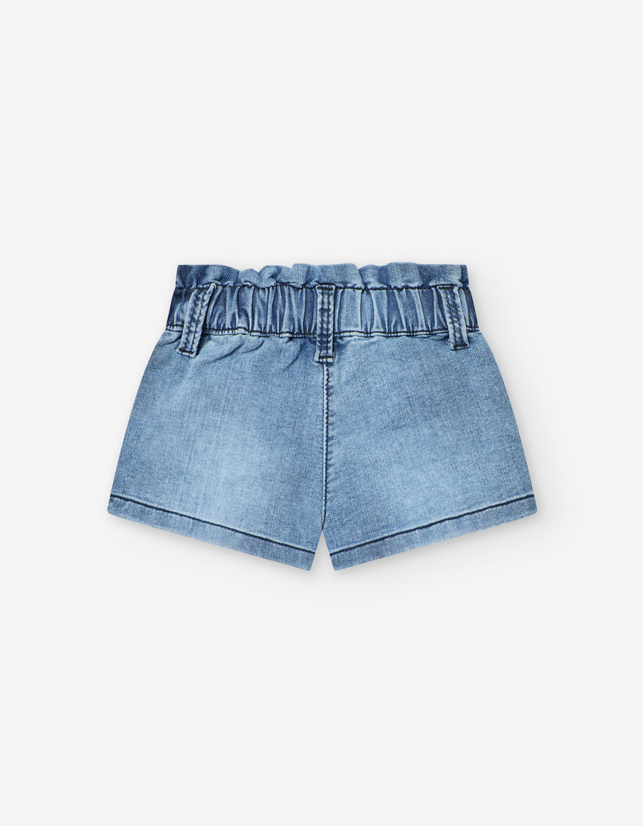 Denim waisted shorts by Losan