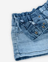 Denim waisted shorts by Losan