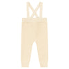 Overall cream suspenders by Mann