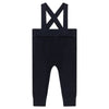 Overall navy suspenders by Mann