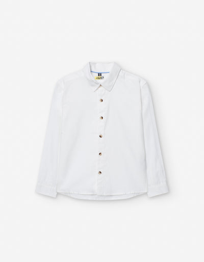 Button Up Collared Shirt by Losan