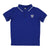 Royal blue logo polo by Lil Leggs