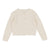 Pointelle knit ivory cardigan by Lil Leggs