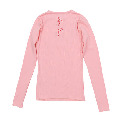 Mae Pink tee by Luna Mae