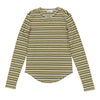 Ella mustard striped tee by Luna Mae