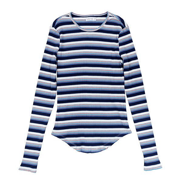 Ella midnight stripe tee by Luna Mae