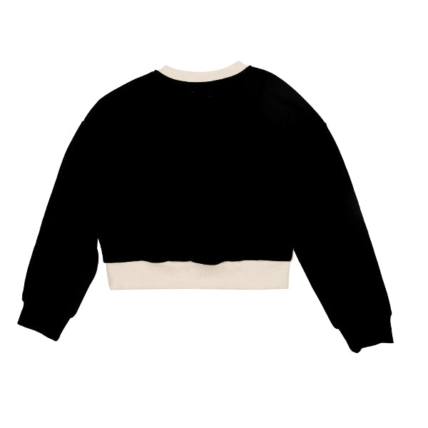 Sia two tone logo sweatshirt by Luna Mae