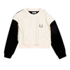 Sia two tone logo sweatshirt by Luna Mae