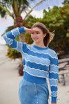 Gia zig zag sweater by Luna Mae