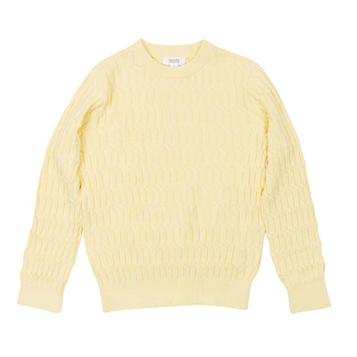 Cory pale yellow sweater by Motu