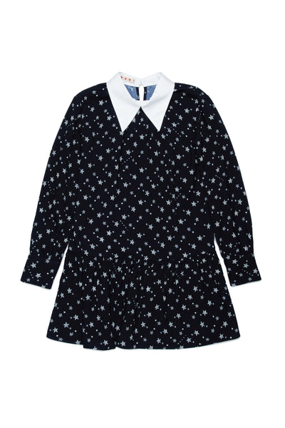 Star print dress by Marni