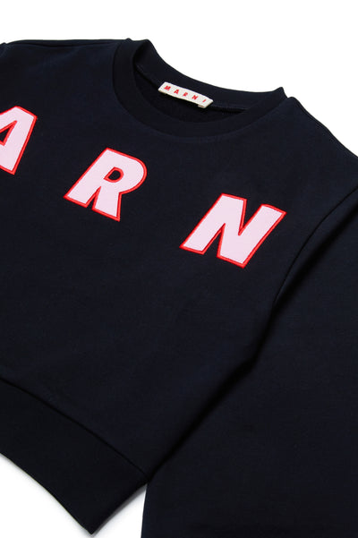 Cropped print sweatshirt by Marni