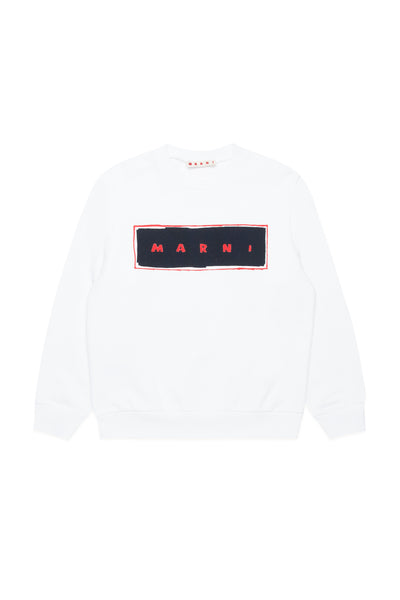 Marni print white sweatshirt by Marni