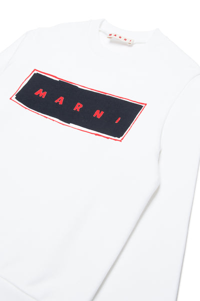 Marni print white sweatshirt by Marni