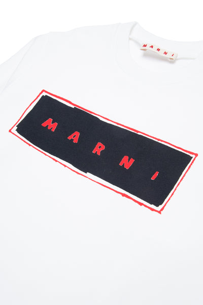 Marni print white sweatshirt by Marni