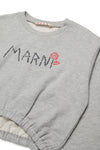 Stitched logo sweatshirt by Marni