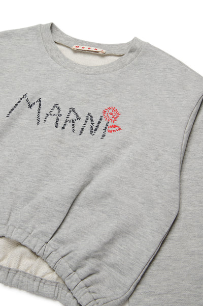 Stitched logo sweatshirt by Marni