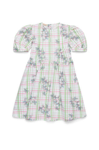 Checked flower dress by Marni