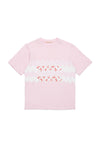 Marni print pink t-shirt by Marni