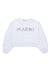 Flower logo white sweatshirt by Marni