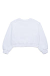 Flower logo white sweatshirt by Marni