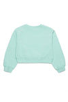 Flower logo mint sweatshirt by Marni