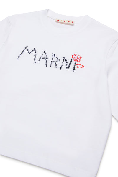 Stitch logo t-shirt by Marni