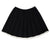 Bicolor black pleated knit skirt by Mimisol