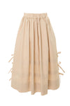 Maxi beige skirt by Mimisol