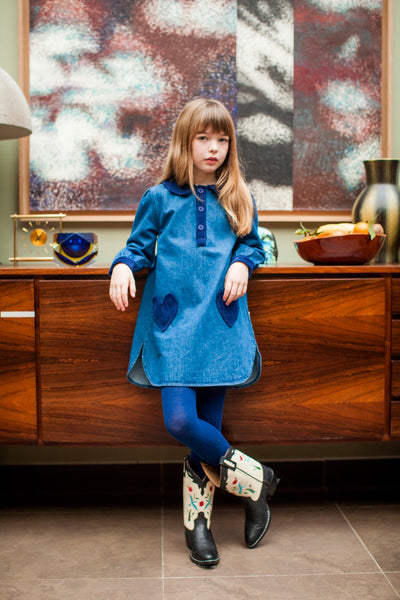 Margarit denim dress by Louis Louise