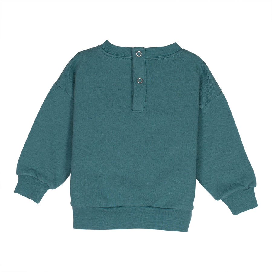 Soft green sweatshirt set by Wynken