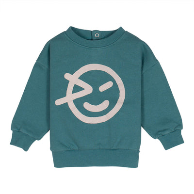 Soft green sweatshirt set by Wynken