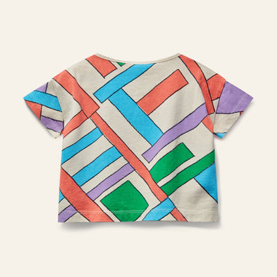 Multi colored kite tee by Wynken