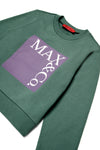 Purple square sweatshirt by Max & Co