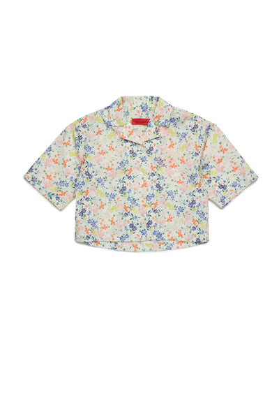 Lily white floral shirt by Max & Co