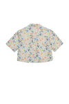 Lily white floral shirt by Max & Co