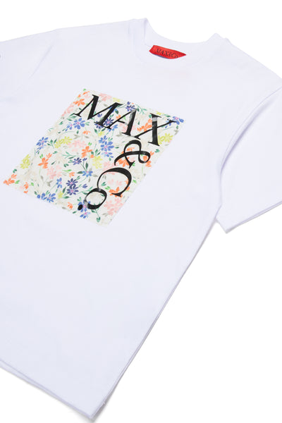 Floral design t-shirt by Max & Co