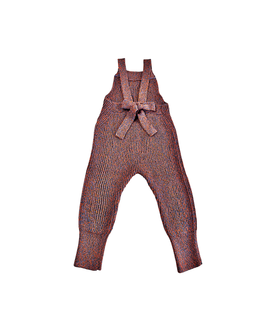 Cerigos pumpkin twist overalls by Mabli