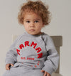 Theos red logo sweatshirt set by Marmar