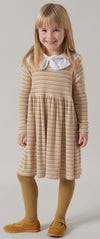 Denka autumn stripe dress by Marmar