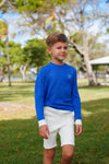 Dane true blue long sleeve sweater by Motu