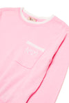 Trim knit pink sweater by N21