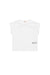 Bow neck white t-shirt by N21