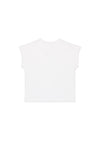 Bow neck white t-shirt by N21