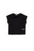 Bow neck black t-shirt by N21